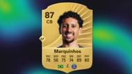 Marquinhos is a veteran CB in EA FC 26 (Image via EA Sports)